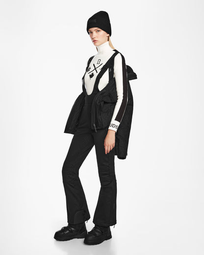 Monogram Print Black