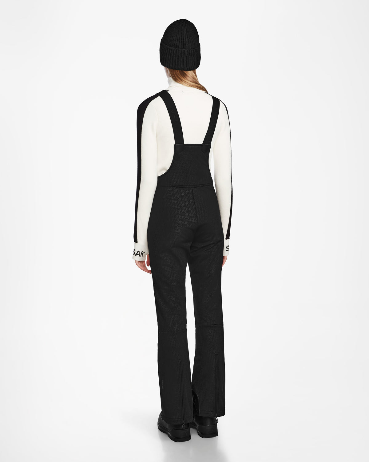 Monogram Print Black