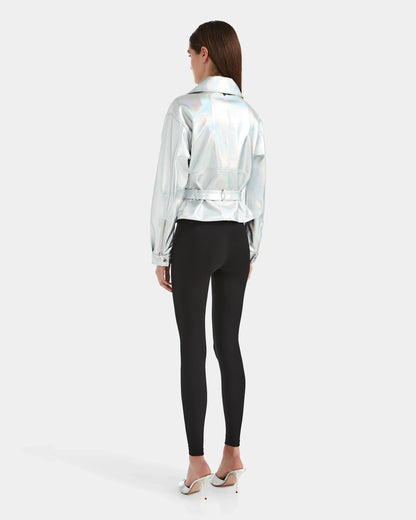 Iridescent Cotton White